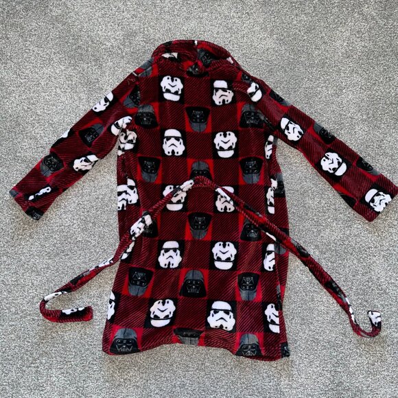 Disney Star Wars Bath Robe Youth Size M - Picture 2 of 3